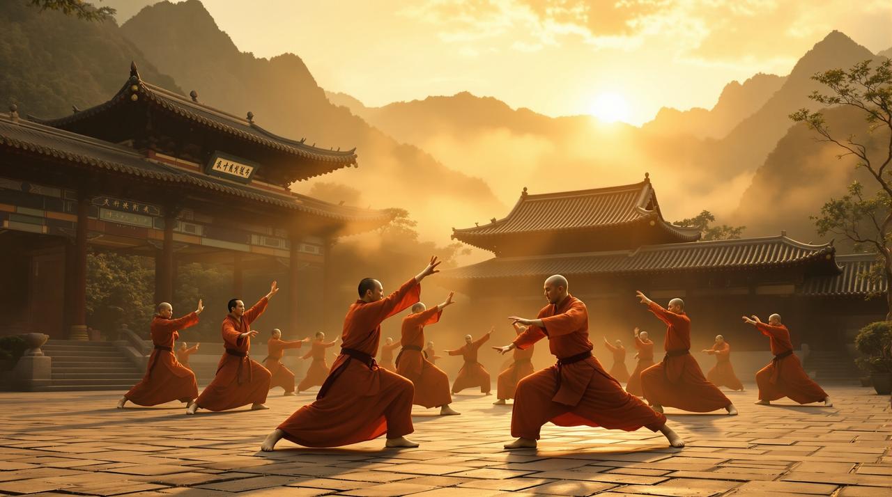 功夫传奇：少林武僧一日修行全纪录，千年武学传承-今日影视热门推荐